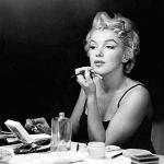 Marilyn Monroe "Preparation, stampa su tela, coton