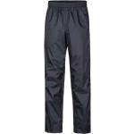 Pantaloni scontati neri XL di nylon impermeabili antipioggia per Uomo Marmot PreCip 