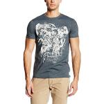 Magliette & T-shirt grigio scuro L mezza manica con manica corta per Uomo Marvel 