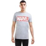 Magliette & T-shirt grigie L taglie comode mezza manica con manica corta per Uomo Marvel 