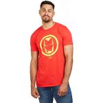 Magliette & T-shirt rosse M film per Uomo Marvel 