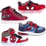 Sneakers alte larghezza E casual rosse numero 32 per bambini Marvel 