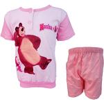Pigiami rosa 6 anni a tema orso per neonato Masha e orso di Amazon.it 
