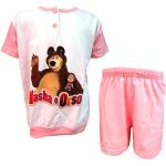 Pigiami rosa 6 anni a tema orso per bambina Masha e orso di Amazon.it 