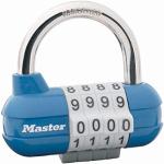 Master Lock 1523EURD Lucchetto Pro Sport, Combinazione Programmabile a 4 Cifre, 59 mm, Colori Assortiti