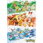 Poster giganti multicolore GB eye Pokemon 