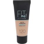 Maybelline Fit Me Matte + Poreless 30Ml 120 Classic Ivory Per Donna (Makeup)