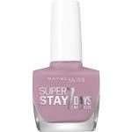 Maybelline New York - Smalto professionale per unghie, Tecnologia gel, Super Stay 7 Days, colore: Lilac Oasis (913)