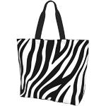 Shopping bags zebrate per Donna 