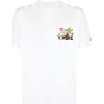 Magliette & T-shirt bianche M a girocollo mezza manica con scollo rotondo MC2 SAINT BARTH 