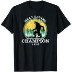 Meat Eating Champion 1976 Vintage Werewolf Design