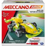 MECCANO Junior-Kit da Costruzione per Auto da Corsa, per Bambini dai 5 Anni in su, Colore Grigio, 6058606