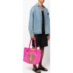 Shopper rosa per Donna Versace 
