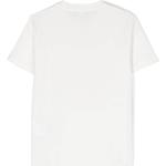 Magliette & T-shirt scontate bianche metallizzate mezza manica con scollo rotondo per Donna Versace 