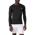 T-shirt nere XXL taglie comode traspiranti da running per Uomo 