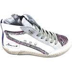 Sneakers larghezza E casual bianche numero 38 per Donna Meline 