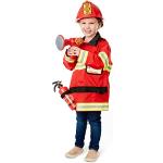 Costumi rossi da pompiere per bambini Melissa & Doug 