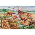 Puzzle giganti in cartone a tema dinosauri per bambini dinosauri Melissa & Doug 