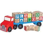Modellini scontati di legno camion per bambini mezzi di trasporto Melissa & Doug 