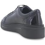 Sneakers stringate larghezza E casual nere numero 39 per Donna Melluso 