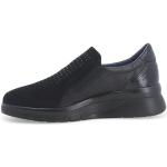 Sneakers larghezza E casual nere numero 39 per Donna Melluso 