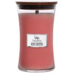 Clessidre rosa di vetro WoodWick Candles 
