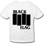 Men's Black Flag American Punk Rock Band Tshirts Fashion - Size L