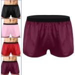 Boxer shorts rossi 3 XL taglie comode per Uomo 