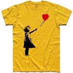 Magliette & T-shirt stampate gialle M per Uomo Banksy 