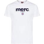 Merc of London Brighton, T-Shirt Maglietta, Bianco