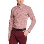 Merc of London JAPSTER, Shirt Maglietta, Rosso (Rouge (Blood), XS Uomo