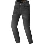 Jeans scontati neri 3 XL taglie comode da moto per Uomo Merlin 