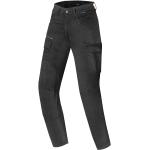 Pantaloni scontati neri 3 XL taglie comode di cotone da moto per Uomo Merlin 