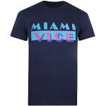 Miami Vice Logo Og T-Shirt, Marina Militare, L Uomo