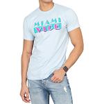 Miami Vice T-Shirt Azzurro [Abbigliamento] Blu XL