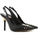 Stivali larghezza E neri numero 36 di pelle con punta rotonda con cerniera tacco stiletto con tacco per Donna Michael Kors MICHAEL 