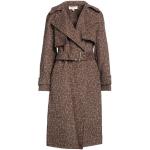 Cappotti con cintura  kaki M di lana leopardati manica lunga per Donna Michael Kors MICHAEL 