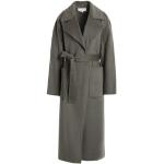 Cappotti con cintura  scontati verde militare L di lana tinta unita manica lunga per Donna Michael Kors MICHAEL 