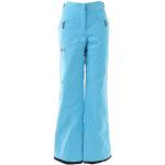 Pantaloni scontati blu chiaro di pile impermeabili traspiranti da sci per Donna Millet 