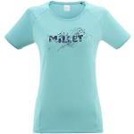 T-shirt tecniche blu S in poliestere traspiranti per Donna Millet 