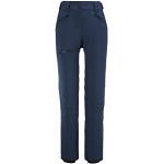 Pantaloni blu S impermeabili traspiranti da sci per Donna Millet 