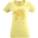 Magliette & T-shirt scontate gialle S in poliestere Bio con scollo tondo mezza manica con scollo rotondo per Donna Millet 