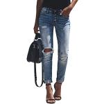 Minetom Jeans Straight Skinny Donna Vita Alta Pant