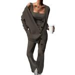Vestiti ed accessori grigi 3 XL taglie comode da palestra per Donna Minetom 