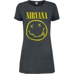 Miniabito di Nirvana - Amplified Collection - Smiley - S a XXL - Donna - carbone