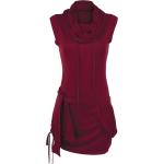 Mini abiti bordeaux XL in viscosa per Donna RED by EMP 