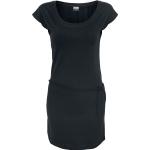 Mini abiti urban neri M di cotone con scollo tondo senza manica per Donna Urban Classics 