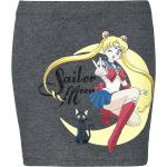 Minigonna Anime di Sailor Moon - S a L - Donna - grigio