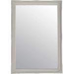 MirrorOutlet Grande Bianco Design Antico Ornato Big Wall Specchio Nuovo FT10 2 x 0,6 m 86 cm x 61 cm, white, vetro, rettangolo