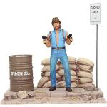 Matt Hunter (Chuck Norris) Set di lusso con diorama. Figura 18 cm Tough Guy MGM